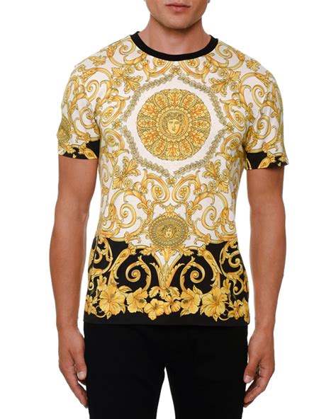 versace collection t-shirts|versace graphic t shirts.